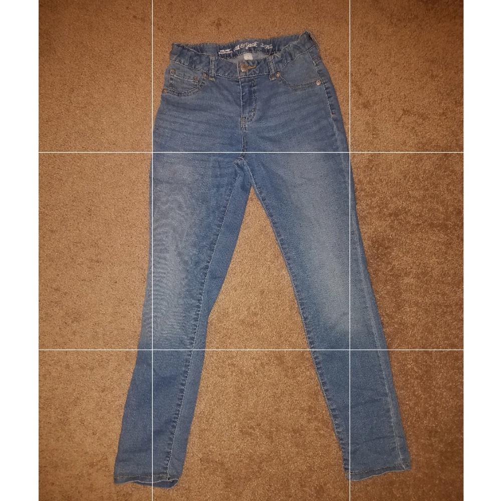 Girls Light Wash Jean's